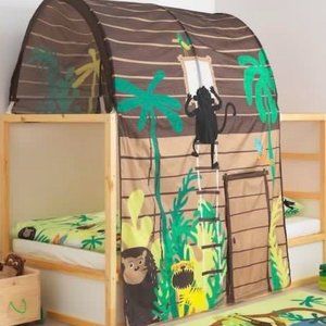 Ikea jungle theme bunkbed canopy
